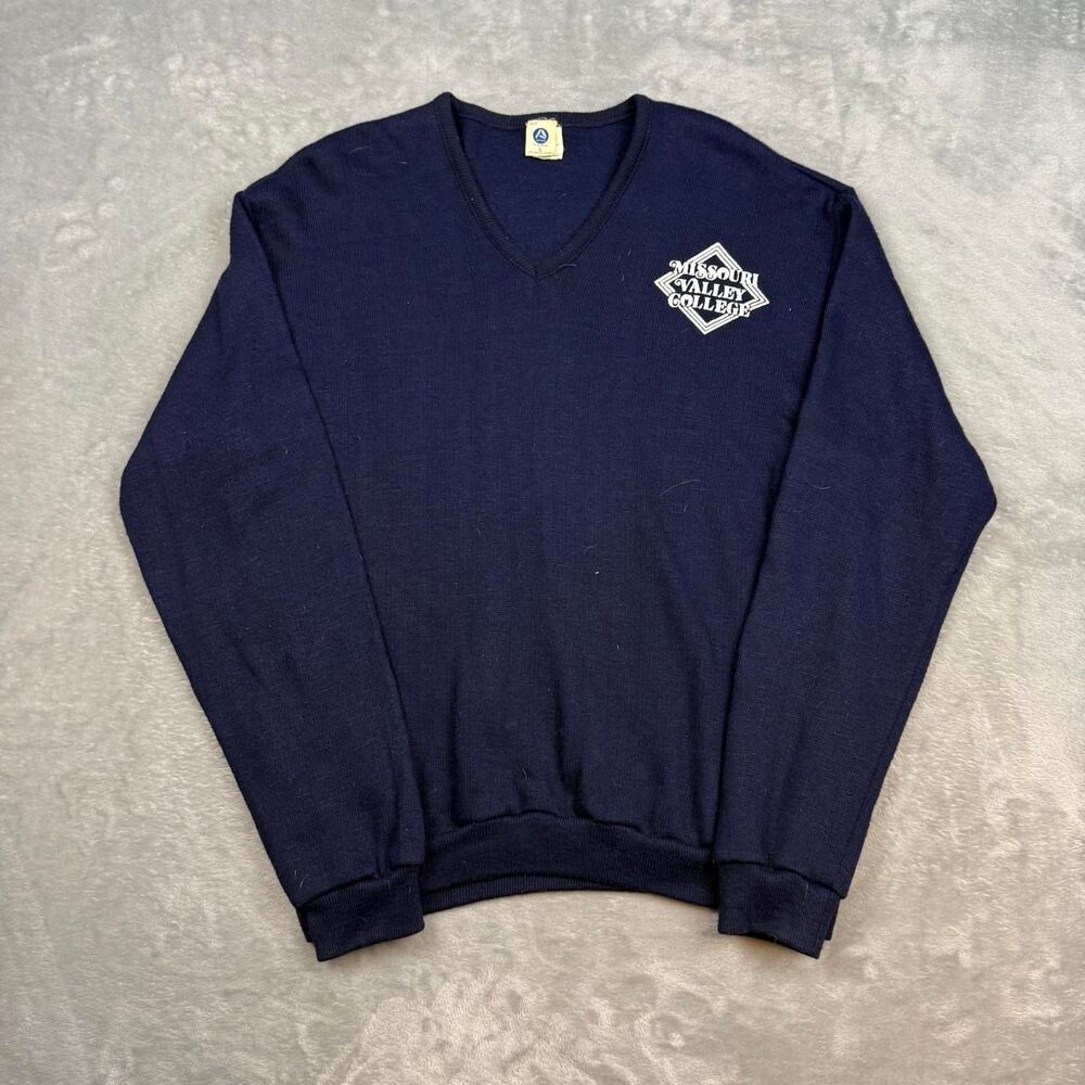 Artex Men's Navy and Blue Sweatshirt